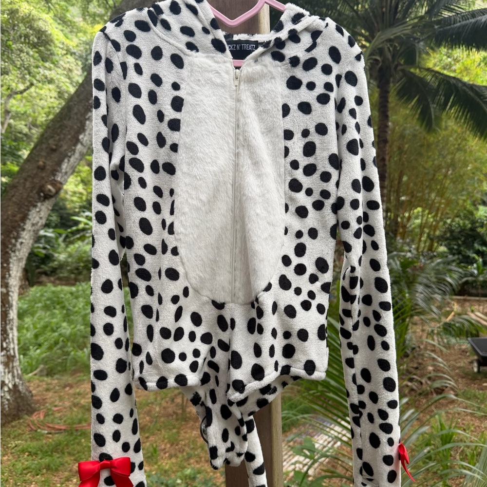 2+1 free Dolls Kill 101 Dalmatians costume onesie